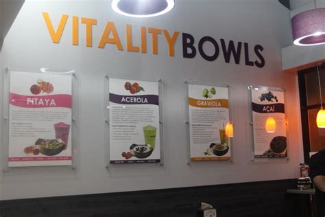 Many locations also offer organic kombucha and organic cold brew. . Vitality bowls near me